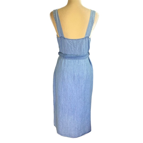 Rails Clement Chambray Linen Tencel Midi Dress - Picture 3 of 10